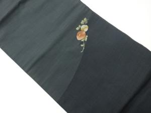 万寿菊模様織出し名古屋帯